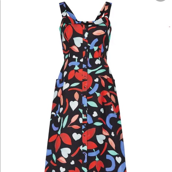 Hunter Bell Dresses & Skirts - Colorful Hunter Bell Anderson Dress Size 4